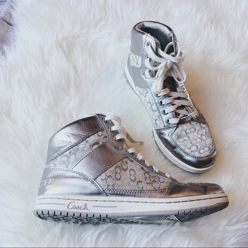 Coach Norra Signature High Top Sneakers